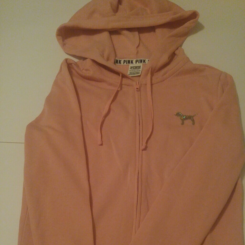 Pink Victoria Secret hoodie